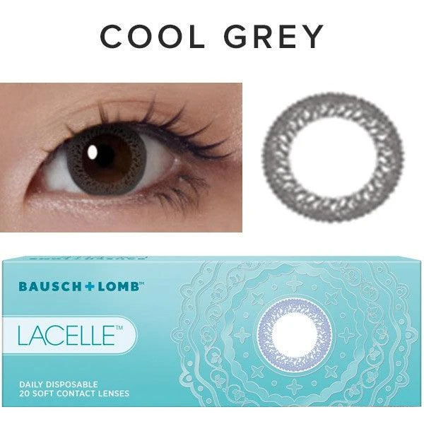 Bausch & Lomb Lacelle Cool Gray (30pk) 2 Bausch & Lomb Lacelle Cool Gray (30pk) - Image 2
