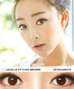 Bausch & Lomb Lacelle Tender Brown (30pk) -Contact Lens Shop bausch lomb lacelle stylish brown