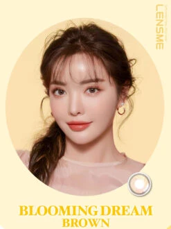LensMe Blooming Dream Brown 12 LensMe Blooming Dream Brown -Contact Lens Shop bloomingdream br model 01