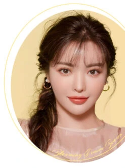 LensMe Blooming Dream Brown 13 LensMe Blooming Dream Brown -Contact Lens Shop bloomingdream br model 03