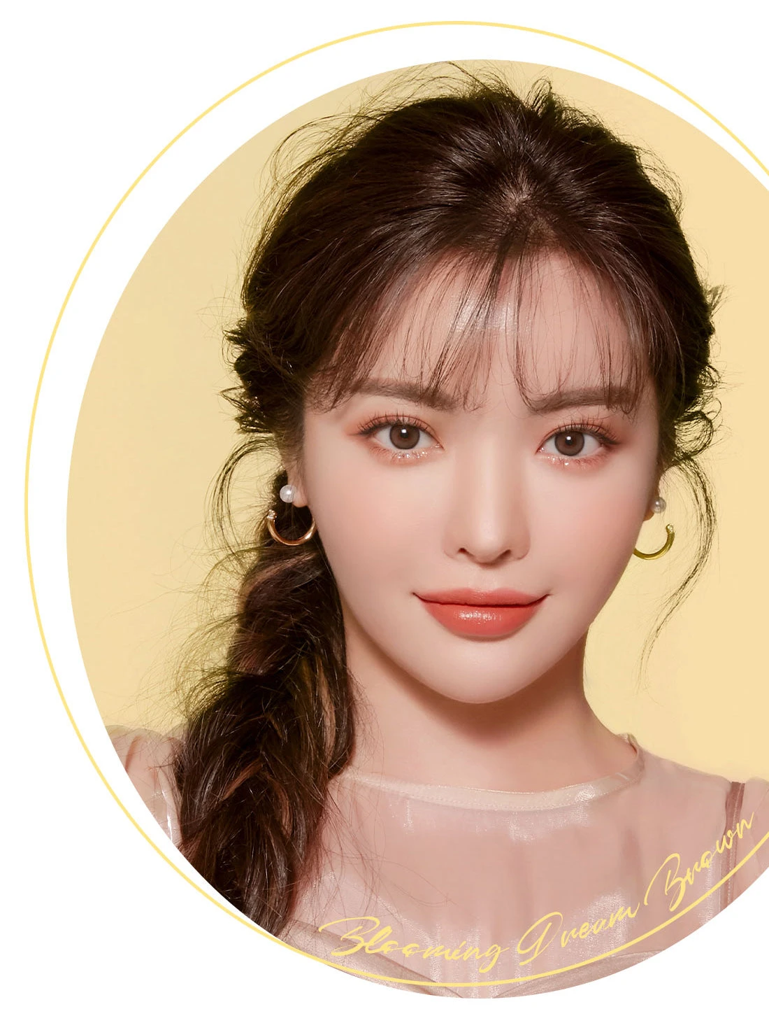 LensMe Blooming Dream Brown 6 LensMe Blooming Dream Brown - Image 6