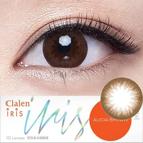 Clalen Iris Alicia Brown (30pk) 2 Clalen Iris Alicia Brown (30pk) - Image 2