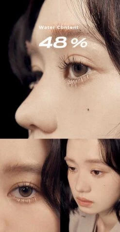 Entropy Coco Beige -Contact Lens Shop cocolensbeige detail2 model