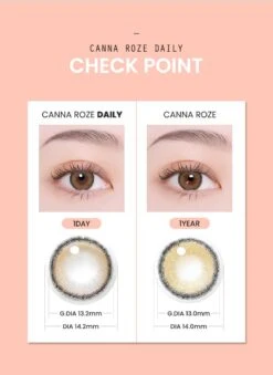 I-DOL Canna Roze Daily 1-Day Nude Brown (10pk) -Contact Lens Shop comparison model 22a30d19 8a1d 4ab8 ae99 15d787605c1f