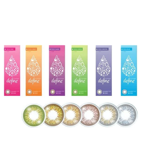 Acuvue 1-Day Define Fresh Blue (KR) (30pk) 3 Acuvue 1-Day Define Fresh Blue (KR) (30pk) - Image 3