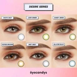 Limited Edition Desire Series (1 PAIR) -Contact Lens Shop desire series collage