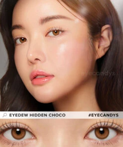 LensMe Eyedew Hidden Choco 8 LensMe Eyedew Hidden Choco -Contact Lens Shop eyedew hidden choco model 1