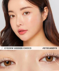 LensMe Eyedew Hidden Choco 9 LensMe Eyedew Hidden Choco -Contact Lens Shop eyedew hidden choco model 2