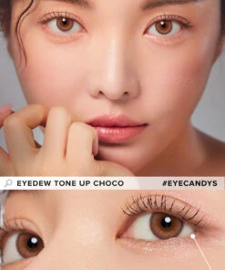 LensMe Eyedew Tone Up Choco -Contact Lens Shop eyedew toneup choco model 1
