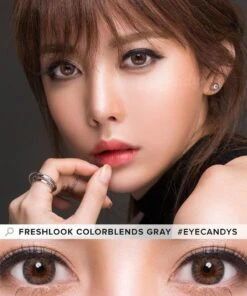 Freshlook One-Day Color Grey (20pk) (KR) -Contact Lens Shop freshlook colorblends gray colour contact lenses model 6bbc679f 2015 4427 9bcb 8fec6746d24f