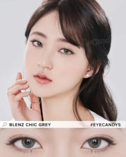 GEO Blenz Chic Grey 11 GEO Blenz Chic Grey -Contact Lens Shop geo blenz chic grey hda25 colour contacts model
