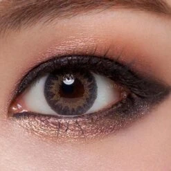 GEO Tri-Color Grey -Contact Lens Shop geo cm901 tri color grey color contact lens close