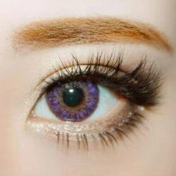 GEO Tri-Color Violet -Contact Lens Shop geo cm905 tri color violet color contact lens close