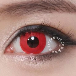 GEO Animation Blood Red 5 GEO Animation Blood Red -Contact Lens Shop geo cpf3 red contacts for cosplay close