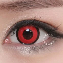 GEO Animation Red Manson -Contact Lens Shop geo cps6 red contacts for cosplay close