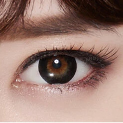 GEO Starmish Black -Contact Lens Shop geo xkp100 starmish black circle contacts close