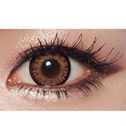 GEO Starmish Brown -Contact Lens Shop geo xkp304 starmish brown circle contacts close