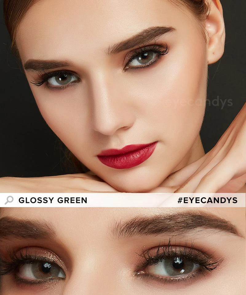 Limited Edition Glossy Green Lens (1 PAIR) 3 Limited Edition Glossy Green Lens (1 PAIR) - Image 3