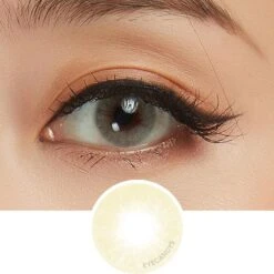 EyeCandys Glossy Ivory -Contact Lens Shop glossy ivory LEC