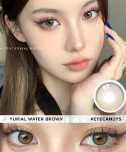 I-DOL Yurial Water Brown -Contact Lens Shop i DOL Yurial Water Brown model