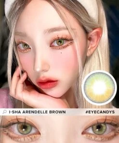 I-Sha Arendelle Brown 7 I-Sha Arendelle Brown -Contact Lens Shop i Sha Arendelle Brown model