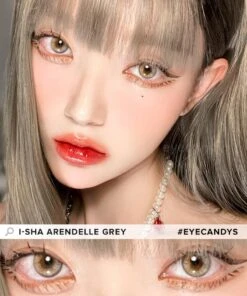 I-Sha Arendelle Grey -Contact Lens Shop i Sha Arendelle Grey model