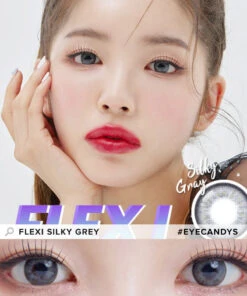 I-Sha Flexi Silky Grey -Contact Lens Shop i Sha Flexi Silky Grey model