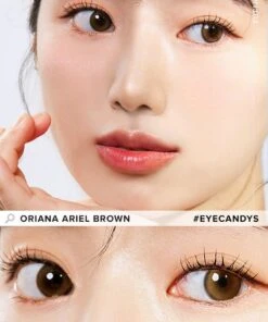 Everyday Glam Dailies Set (5 Boxes) 13 Everyday Glam Dailies Set (5 Boxes) -Contact Lens Shop i Sha Oriana Ariel Grey model 2 d5971cf8 0c5a 484d 8a68 8b55c0aa156b