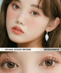I-Sha 1-Day Oriana Shade Brown (10pk) -Contact Lens Shop i Sha Oriana Shade Brown model 2 7a12b36f 3c40 41db 9add 22b1b77ffd9a