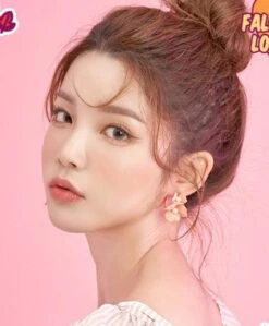 I-Sha Season Eye Fall Brown -Contact Lens Shop i Sha Season Eye Fall Brown model 2 03