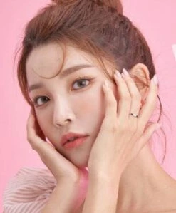 I-Sha Season Eye Fall Brown -Contact Lens Shop i Sha Season Eye Fall Brown model 2 07