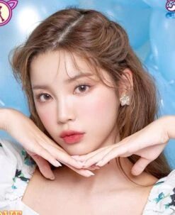 I-Sha Season Eye Spring Pink -Contact Lens Shop i Sha Season Eye Spring Pink model2 03