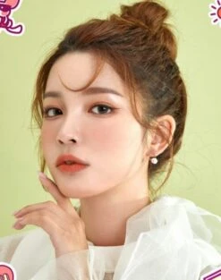 I-Sha Season Eye Summer Green -Contact Lens Shop i Sha Season Eye Summer Green model 2 03