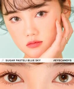 I-Sha Sugar Pasteli Blue Sky -Contact Lens Shop idol sugar pasteli blue sky model 2