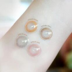 EyeCandys Attitude Glitter Pink (1 Pair) -Contact Lens Shop lens on wrist e0e001fc 997f 4d30 a11e 7a2345da5065
