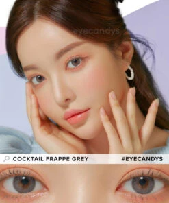 LensMe Cocktail Frappe Grey -Contact Lens Shop lensme cocktail frappe grey model