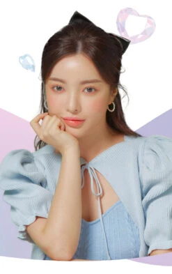 LensMe Cocktail Frappe Grey -Contact Lens Shop lensme cocktail frappe grey model 2 05