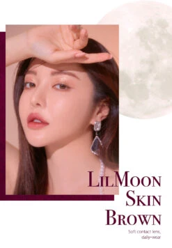 LensMe LilMoon Skin Brown 11 LensMe LilMoon Skin Brown -Contact Lens Shop lensme lilmoon skin brown model2 02