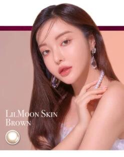 LensMe LilMoon Skin Brown 12 LensMe LilMoon Skin Brown -Contact Lens Shop lensme lilmoon skin brown model2 03
