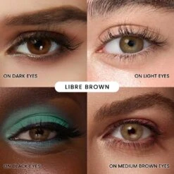EyeCandys Libre Brown -Contact Lens Shop libre brown cue collage