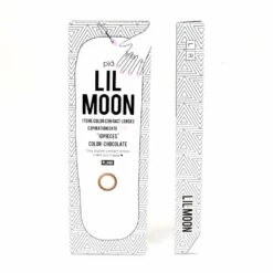 Lilmoon 1-Day Chocolate (10pk) -Contact Lens Shop lilmoon choco daily circle contact lens package
