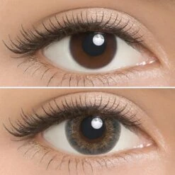 Lilmoon Monthly Water Water Blue-Grey (Prescription) -Contact Lens Shop lilmoon water water monthly grey circle contacts close