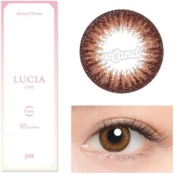 Lucia 1-Day Almond Brown (10pk) 8 Lucia 1-Day Almond Brown (10pk) -Contact Lens Shop lucia almond brown circle lens 10 pcs