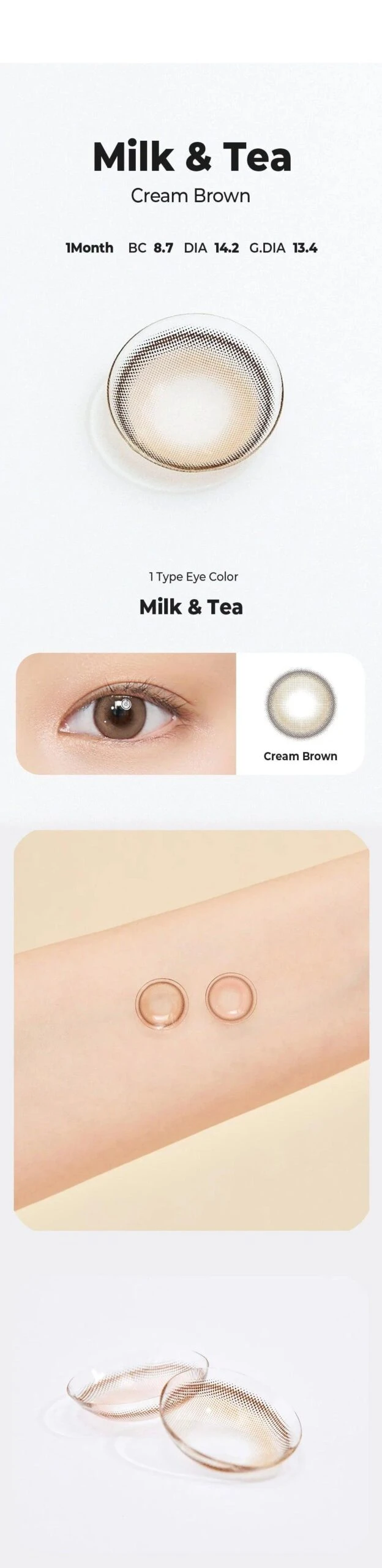 Chuu Milk & Tea Cream Brown 6 Chuu Milk & Tea Cream Brown - Image 6