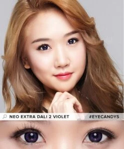 NEO Extra Dali 2 Violet (KR) -Contact Lens Shop neo extra dali 2 n043 purple model