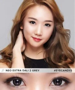NEO Extra Dali 2 Grey (KR) -Contact Lens Shop neo extra dali 2 n045 grey model