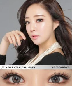 NEO Extra Dali Grey (KR) -Contact Lens Shop neo extra dali grey n255 color contact lens model 2 051b820c 4f8f 4b3d 84f8 4ae374897453