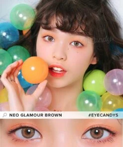 NEO Glamour Brown (KR) 8 NEO Glamour Brown (KR) -Contact Lens Shop neo glamour brown n344 color contacts model