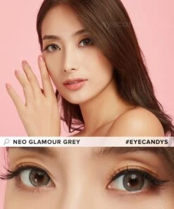 NEO Glamour Grey (Custom Toric) -Contact Lens Shop neo glamour grey model 2