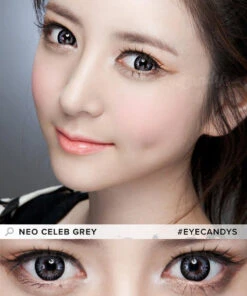 NEO Celeb Grey (KR) -Contact Lens Shop neo n025 celeb grey colour contact lens 1 model